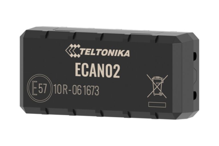 Teltonika ECAN02: een kleine CAN-adapter die de CAN-bus contactloos uitleest, zonder de bedrading van het voertuig te beschadigen